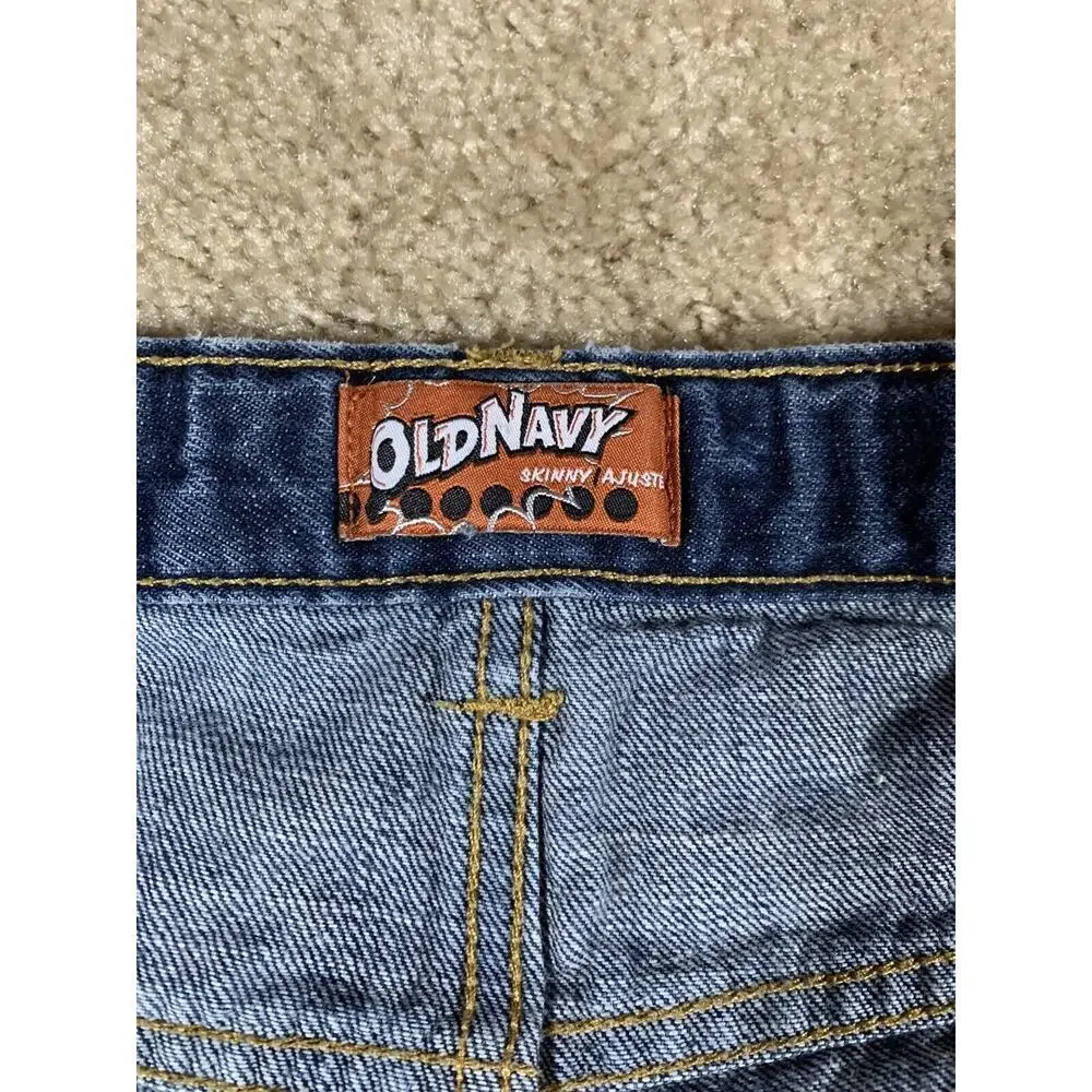 Old Navy Boys Skinny Size 18 Regular Medium Wash Denim Jeans -249